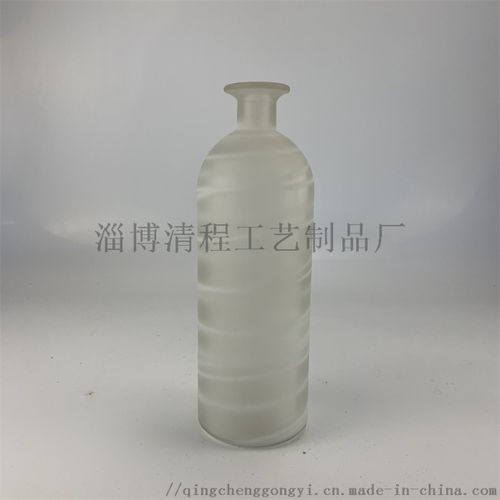 油瓶玻璃花瓶小口玻璃花瓶復古做舊花瓶質感花瓶廠家 批發價格 淄博清程工藝制品廠,移動站
