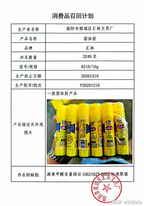 召回資訊丨游離甲醛含量超標,3240支固體膠被召回